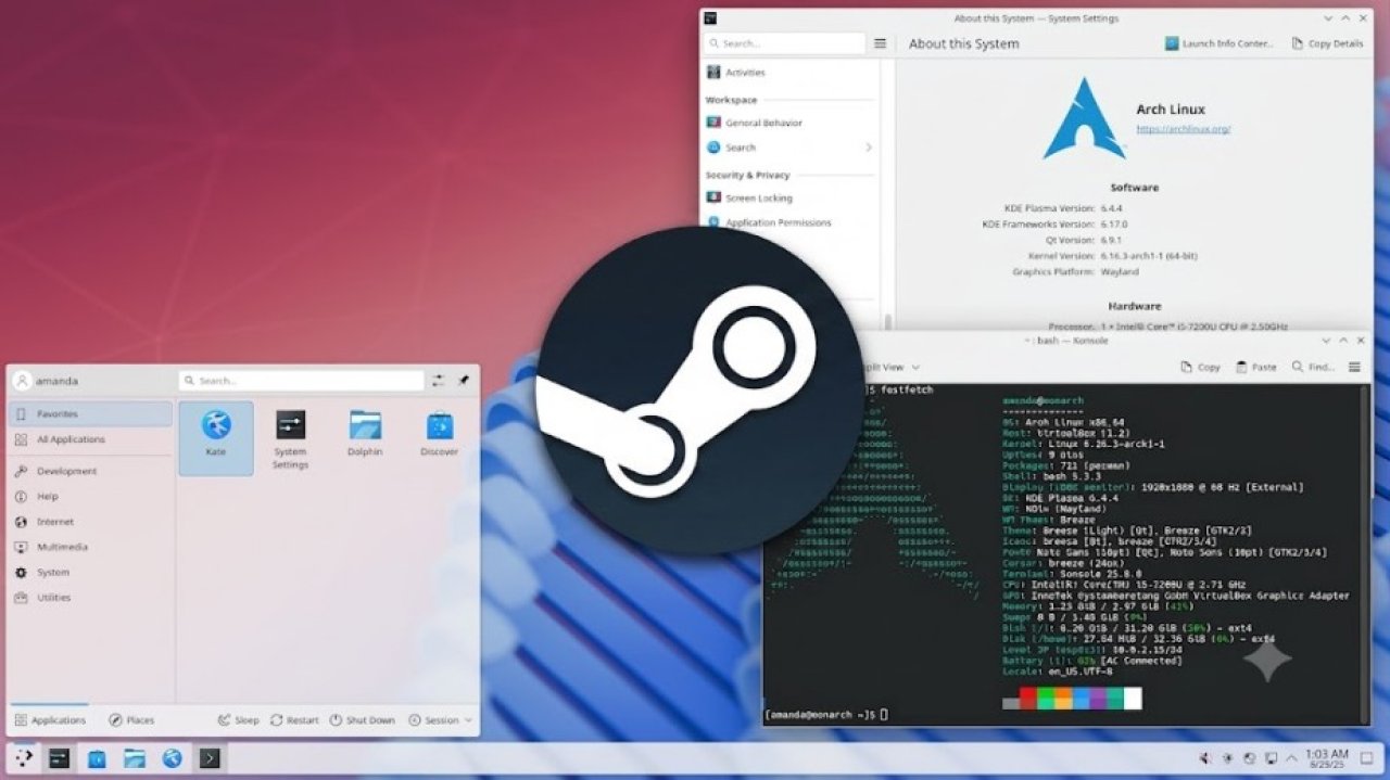 To będzie prawdziwa rewolucja od Valve. Arch Linux po raz pierwszy trafi na Arm64