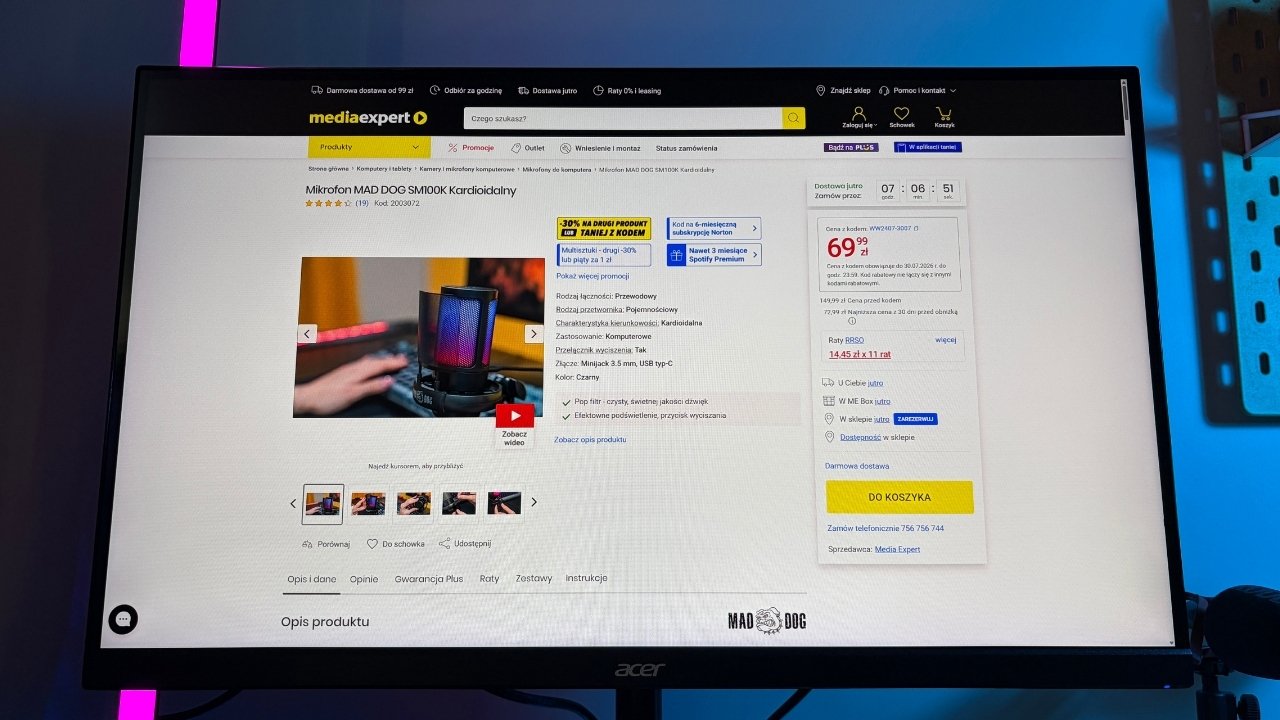 69 zł i jest Twój. Giga promka na sprzęt