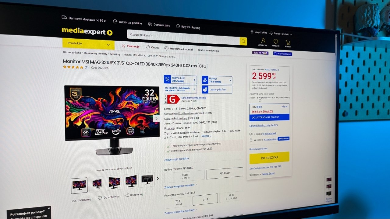 2599 zł za takiego OLED-a? Rozchodzą się jak ciepłe bułeczki