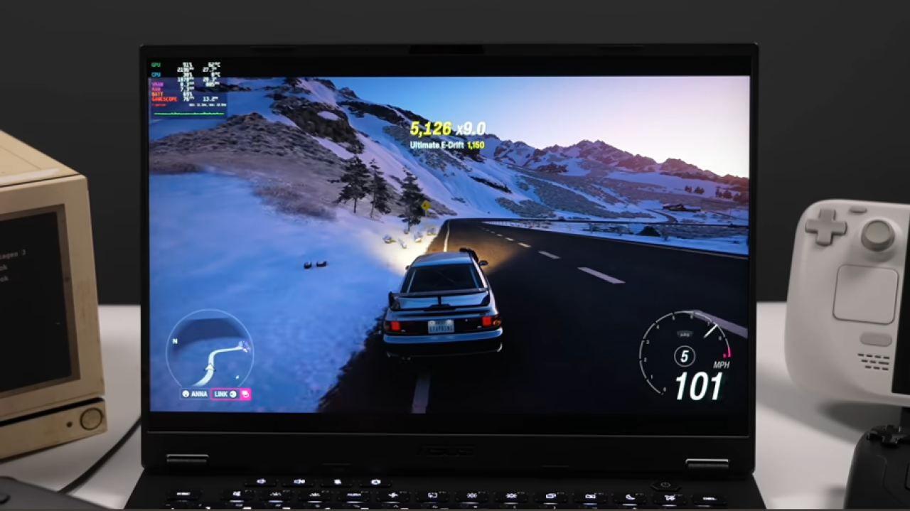 SteamOS na potężnym laptopie AMD daje radę w grach AAA. Windows 11 nie jest tu potrzebny