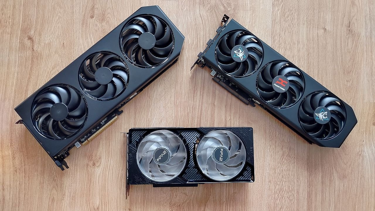 Test porównawczy RX 9060 XT, 9070 GRE i RTX 5060 Ti. Najlepsze GPU ze średniej półki to...
