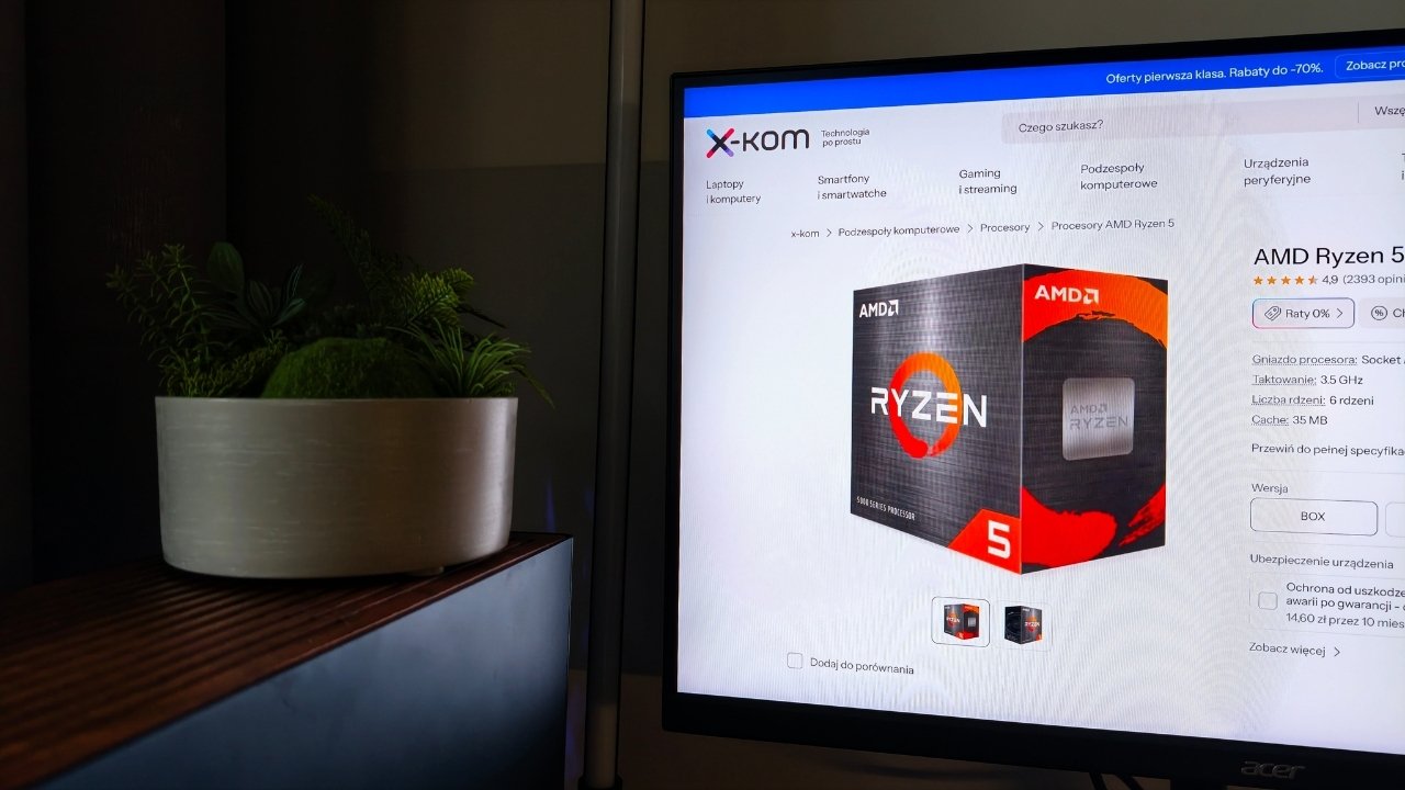 Ryzen 5 na promocji. Potaniał fundament budżetowych komputerów