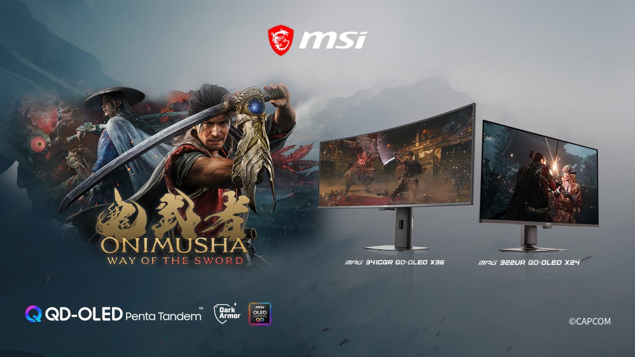 Onimusha Way of the Sword do zgarnięcia przy zakupie monitora MSI