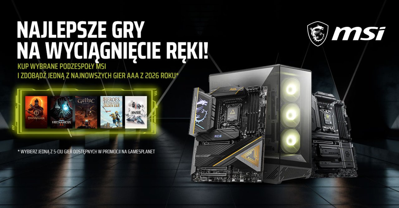 MSI łączy siły z Gamesplanet. Odbierz Dawnwalkera lub Olden Era przy zakupach
