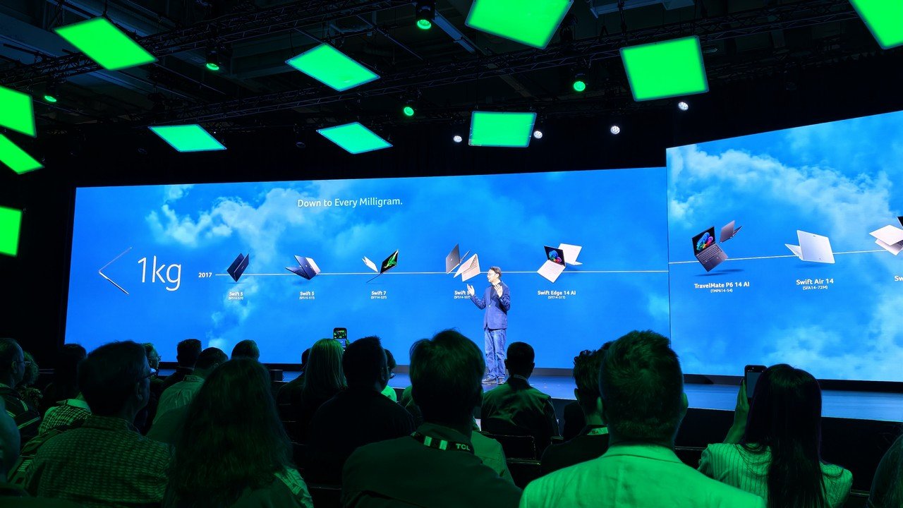 Nowości Acer na IFA 2026. Monitor 1000 Hz, ultrabooki, AI i wielki powrót Packard Bell