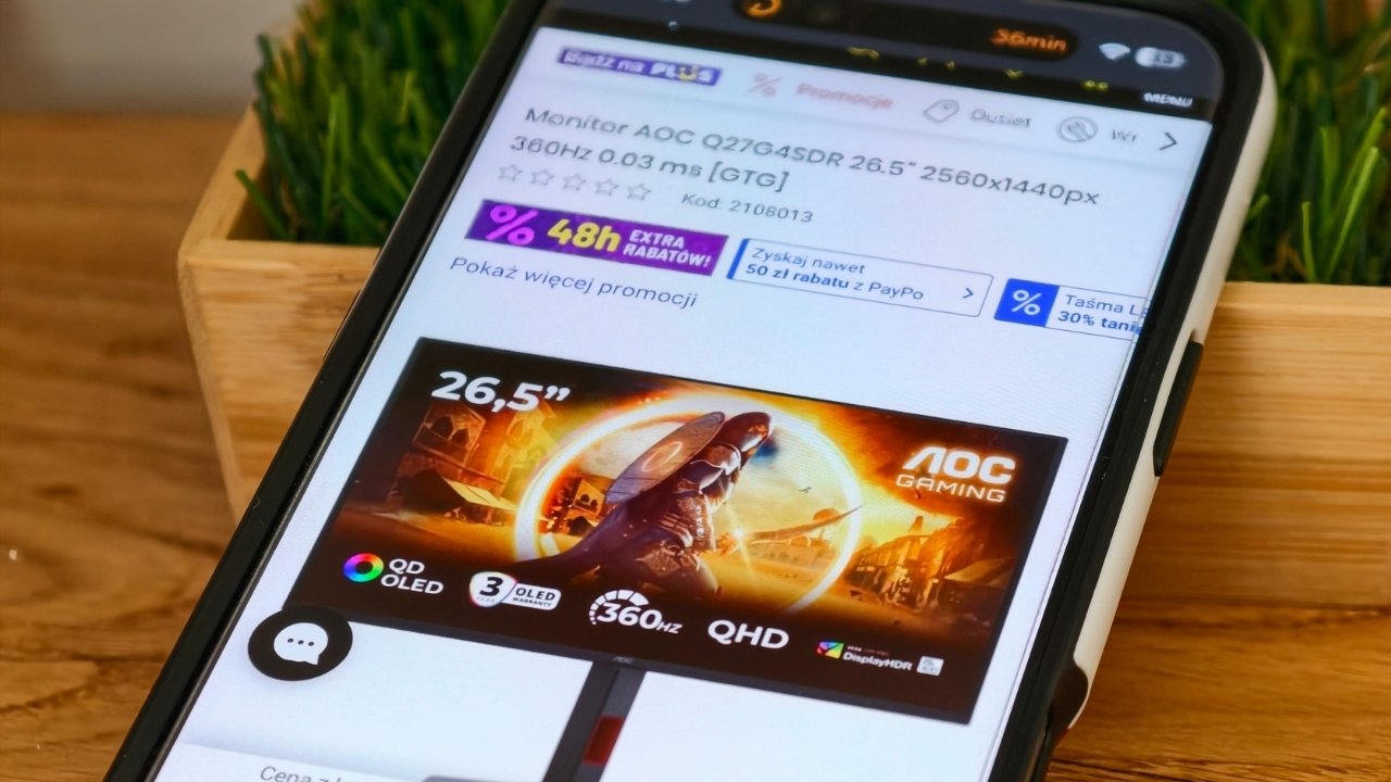 Kolejny OLED w promocji. Temu nic nie brakuje