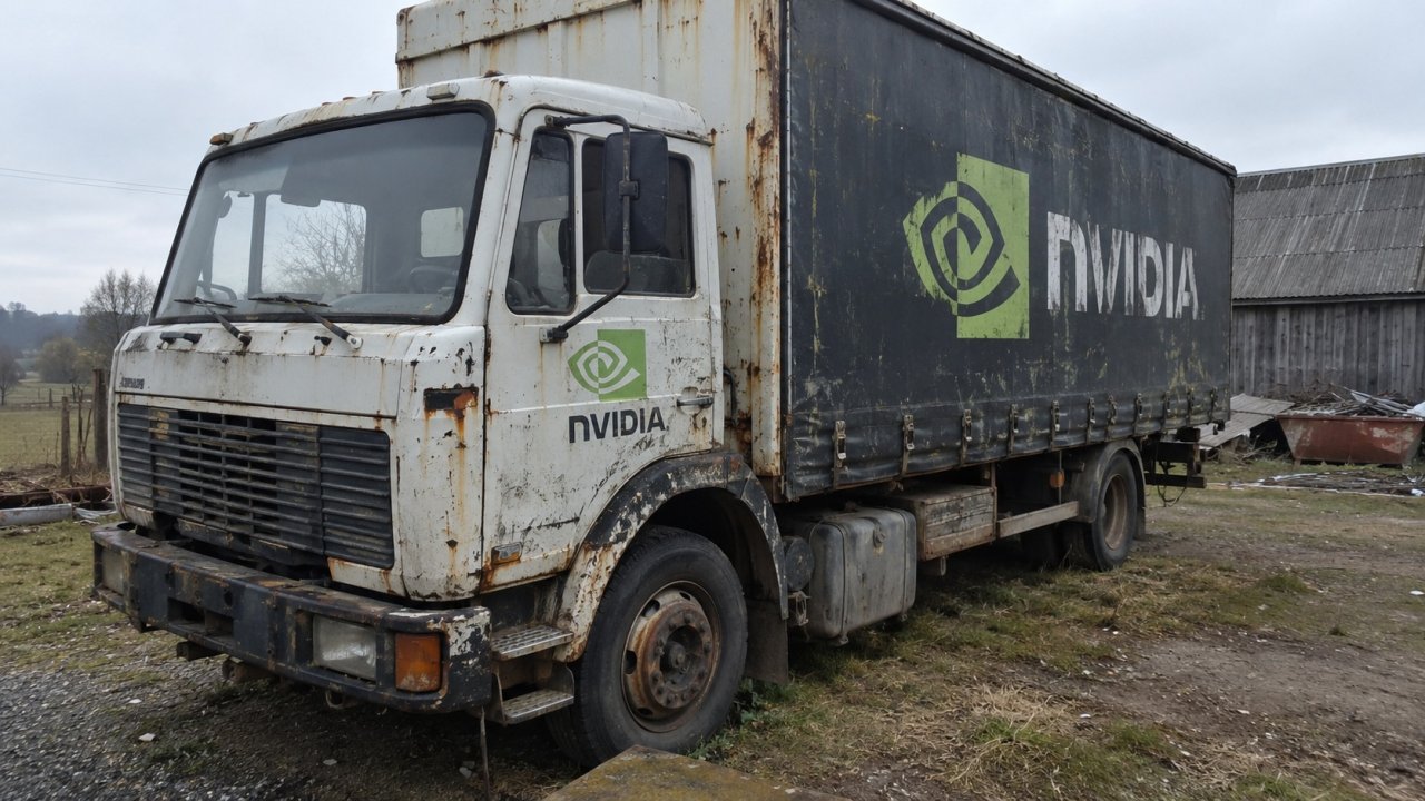 Zobaczyli logo NVIDII i ukradli naczepy. W środku czekało 18 ton niespodzianki