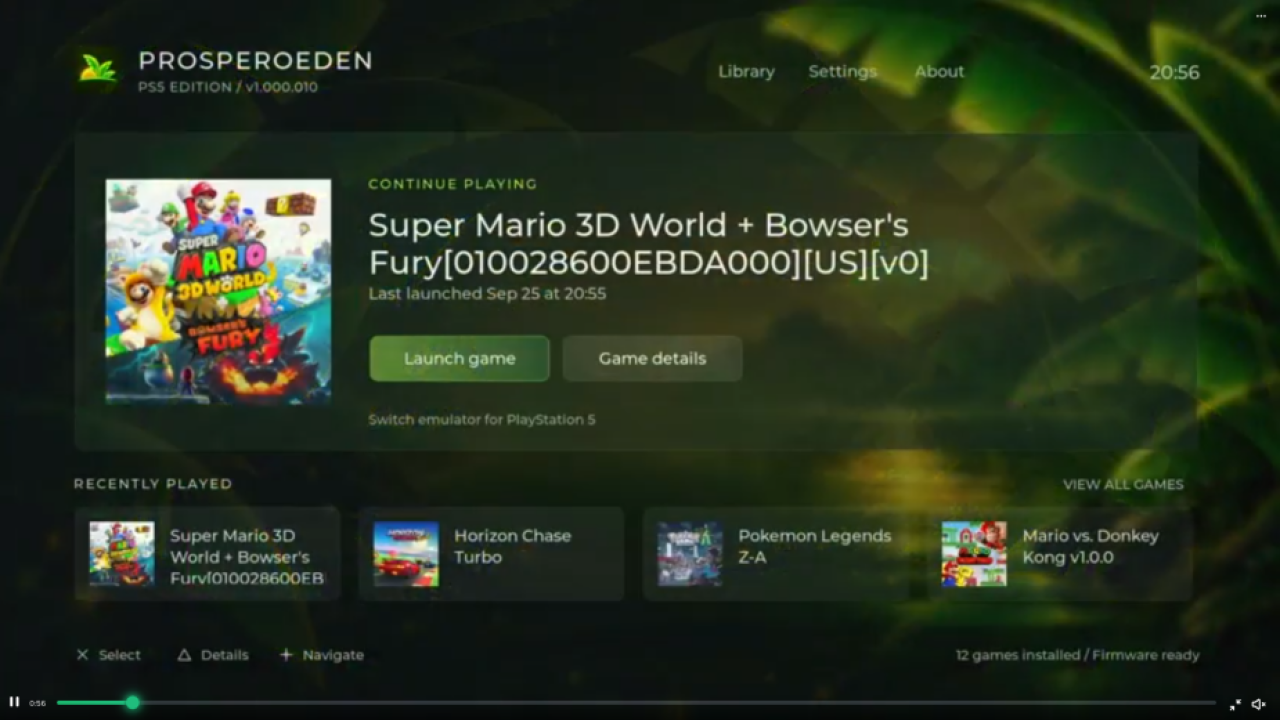 PlayStation 5 odpala gry z Nintendo Switch. Emulacja po raz kolejny dowozi