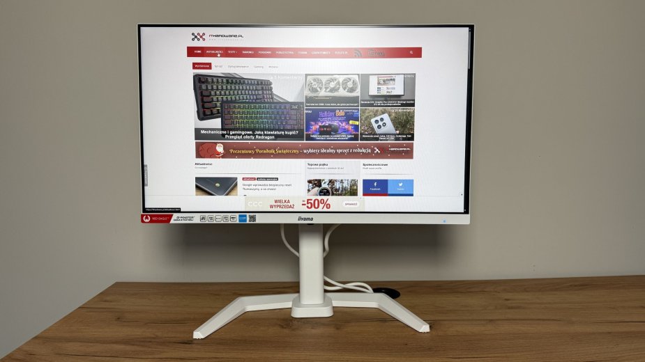 Iiyama G-Master GB2470HSU-W6 – 23,8 Inch Fast IPS Monitor, 180Hz, 0,2ms MPRT, Met HDMI, DP En USB, Perfect Voor Gamers