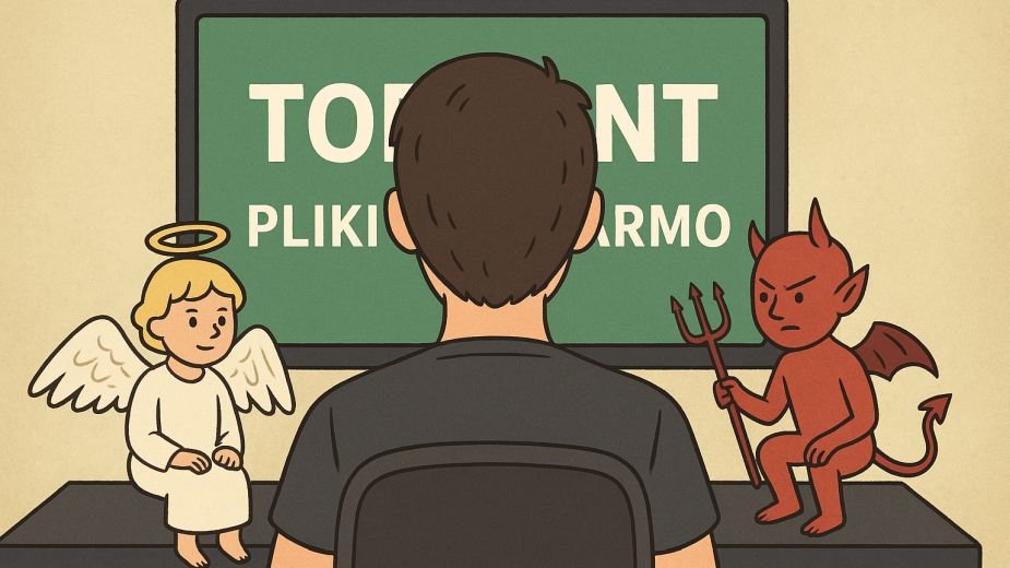 Osoby wierzące na pokaz częściej korzystają z pirackich treści. Zaskakujące wyniki badań