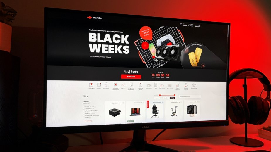 Odpalaj Morele. Ten sprzęt 10/10 jest teraz w kozackiej promce