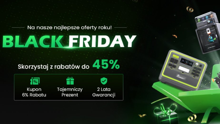 Geekbuying rozpoczyna odliczanie do Black Friday. Giga promki w zasięgu ręki