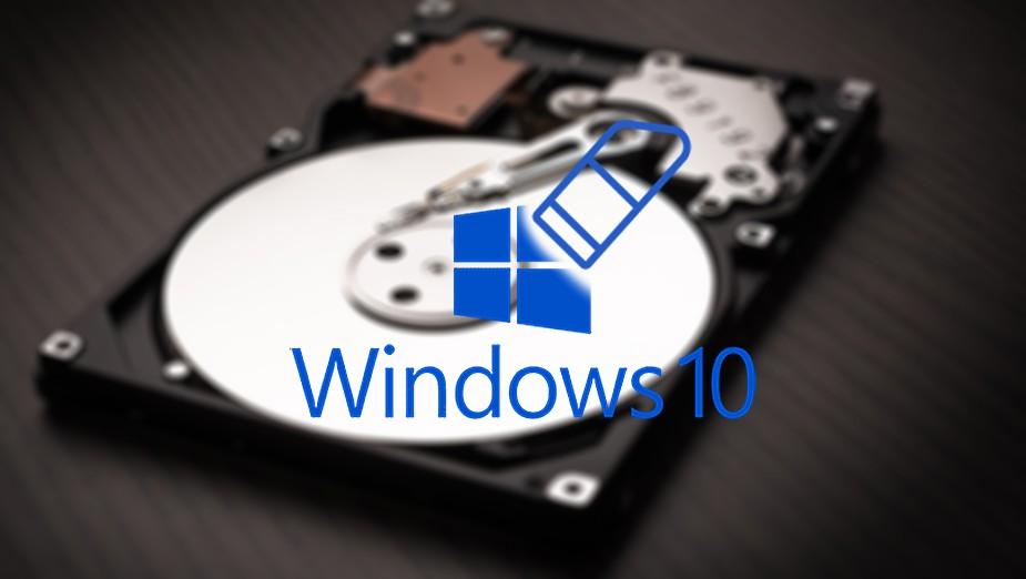 4 sposoby na wymazanie danych z dysku twardego w Windows 10