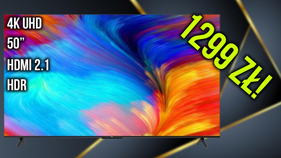 50-calowy telewizor 4K UHD za 1299 zł! Takiej promocji jeszcze nie było!