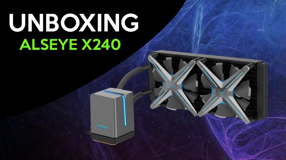 Alseye X240 - unboxing ładnie wyglądającego chłodzenia AIO