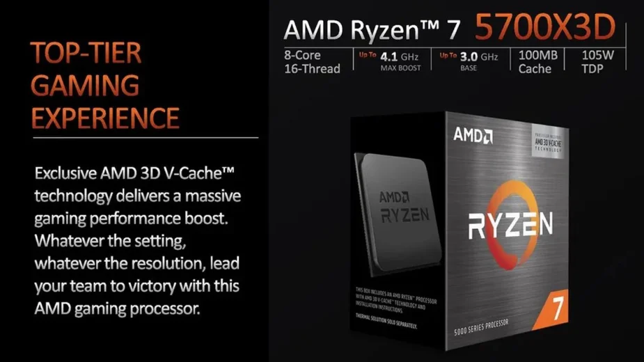 AMD nie porzuca AM4 i zapowiada nowe CPU (w tym Ryzen 7 5700X3D) dla tej podstawki
