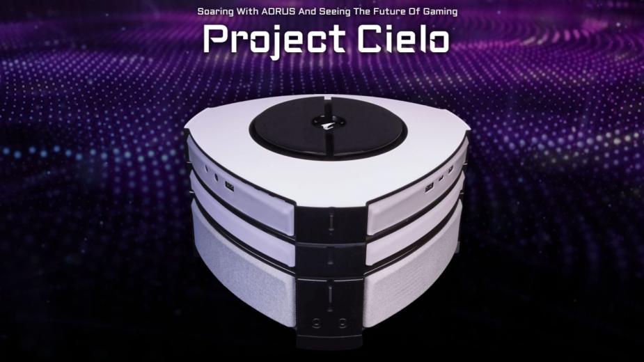 AORUS Project Cielo - modułowy, mobilny PC dla graczy, który wygląda jak suszarka do grzybów
