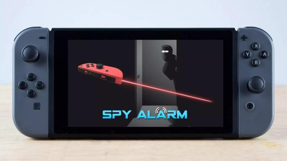 Aplikacja Spy Alarm zamienia Nintendo Switch w alarm na podczerwień