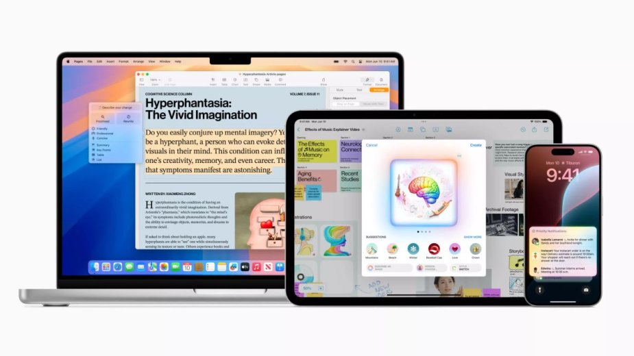 Apple Intelligence to nowa usługa AI, która pojawi się jesienią na iPhone'ach, iPadach i Macach
