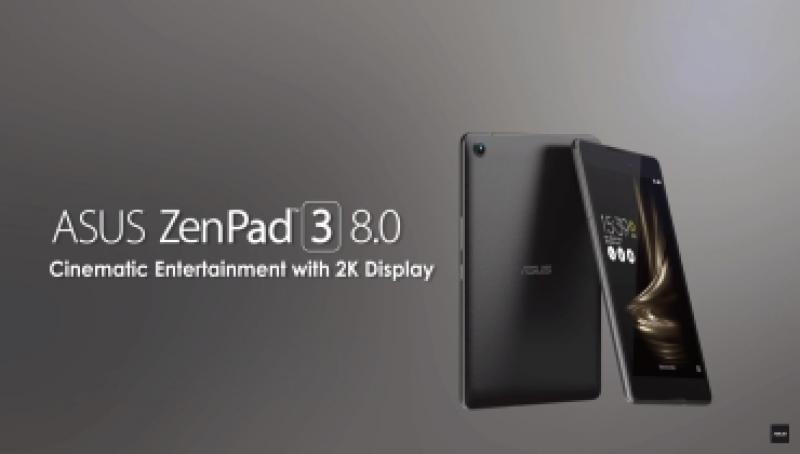 Asus ZenPad 3 8.0 - wyświetlacz 2K i 4 GB pamięci RAM