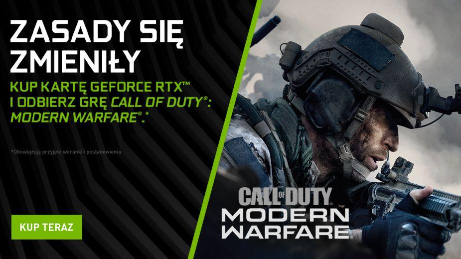 Call of Duty: Modern Warfare gratis z kartami graficznymi GeForce RTX