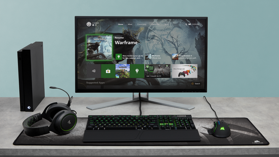CORSAIR ogłasza wsparcie swoich klawiatur i myszek na konsoli Xbox One