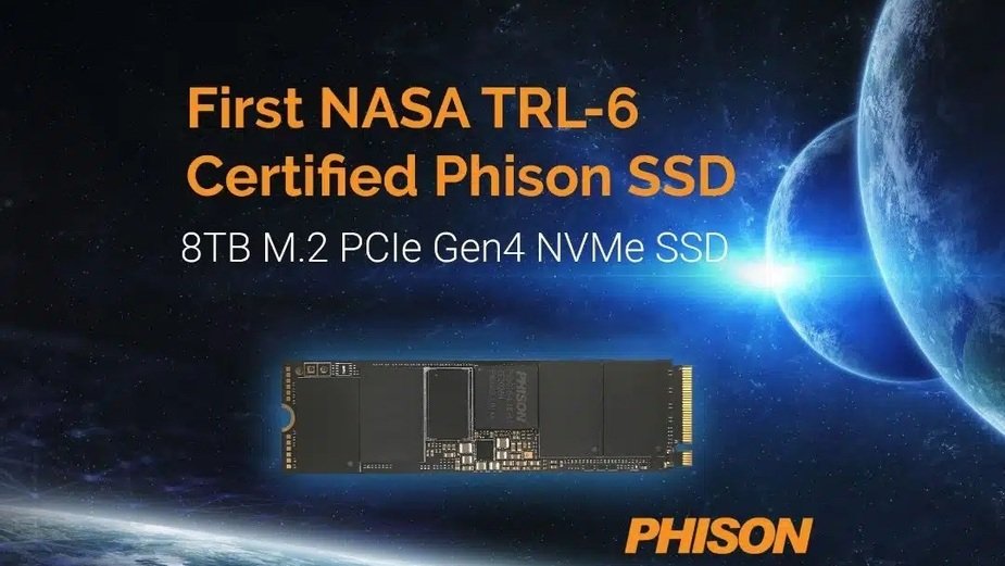 Dysk SSD od Phisona otrzymał certyfikację NASA
