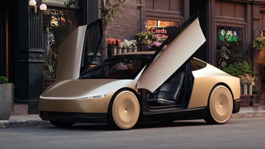 Elon Musk prezentuje nowy autonomiczny pojazd Tesli: Cybercab bez kierownicy i pedałów