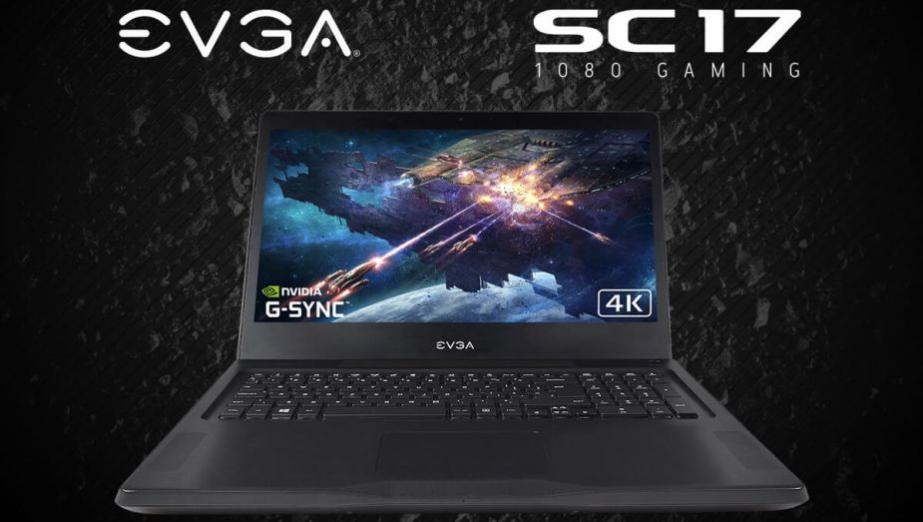 EVGA SC17 1080 - gamingowy laptop z najwyższej półki dla miłośników OC