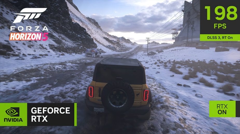 Forza Horizon 5 z fatalnie zaimplementowanym DLSS 3. Pogorszenie płynności i artefakty