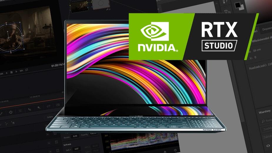 GeForce RTX 3070 - test laptopowego GPU w środowisku NVIDIA Studio