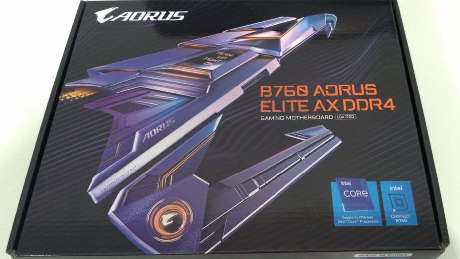 Gigabyte B760 AORUS Elite - płyta główna z obsługą DDR4 przyłapana na zdjęciach