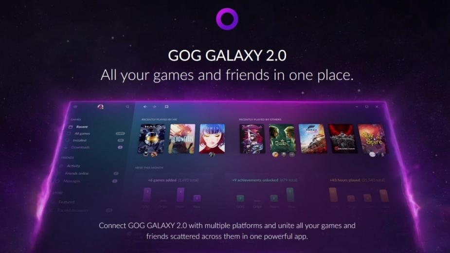 GOG Galaxy 2.0 - platforma dla graczy połączy Steam, Epic, Origin i inne...