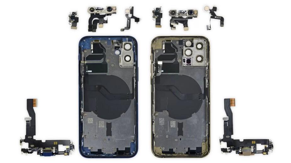 iPhone 12 i 12 Pro mają identyczne wyświetlacze i większość podzespołów