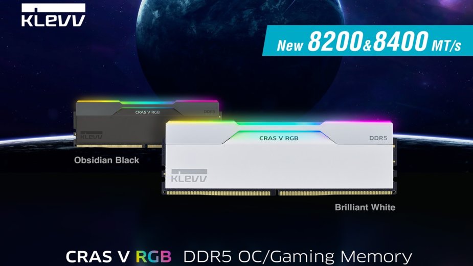 KLEVV wprowadza nowe pamięci CRAS V RGB KIT WITH DDR5-8400