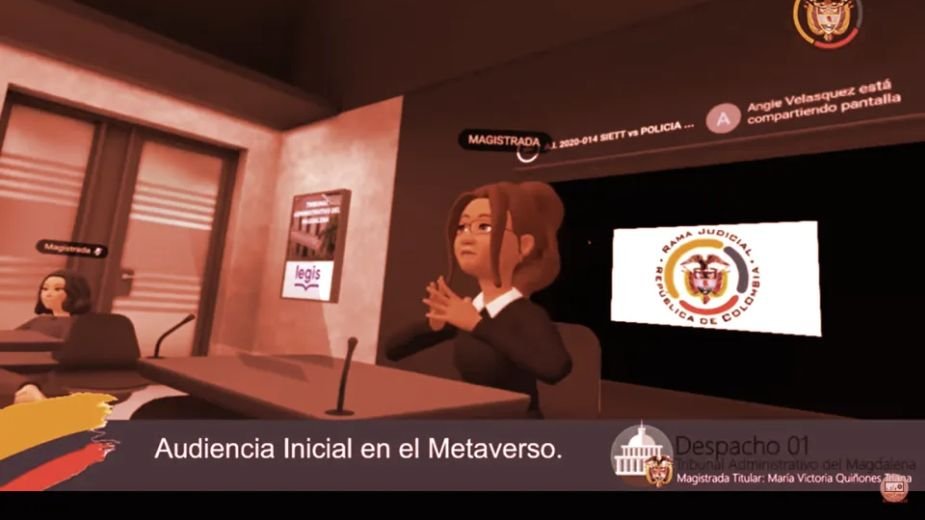 Kolumbia przeprowadziła pierwszą rozprawę sądową w wirtualnym świecie metaverse