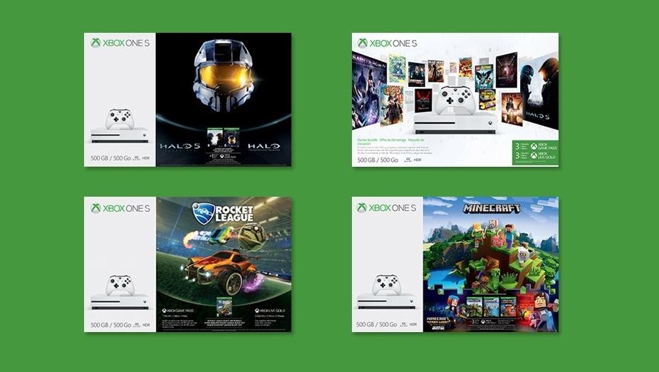 Microsoft przygotował aż 4 zestawy Xbox One S na sezon świąteczny