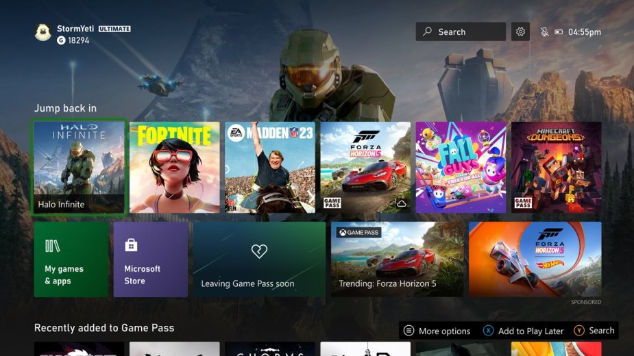 Microsoft zapowiada odświeżony interfejs użytkownika Xbox Series X/S i Xbox One