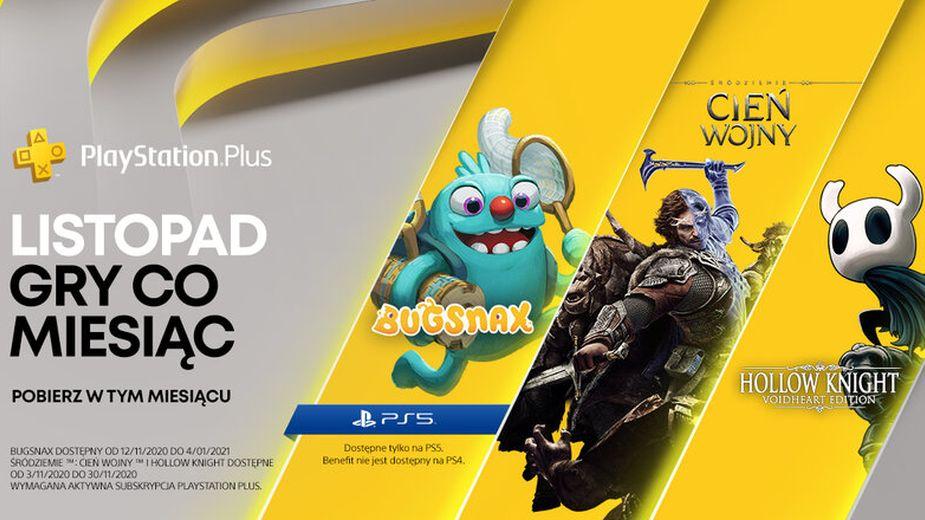 Mocna listopadowa oferta PlayStation Plus i pierwsza darmowa gra na PS5