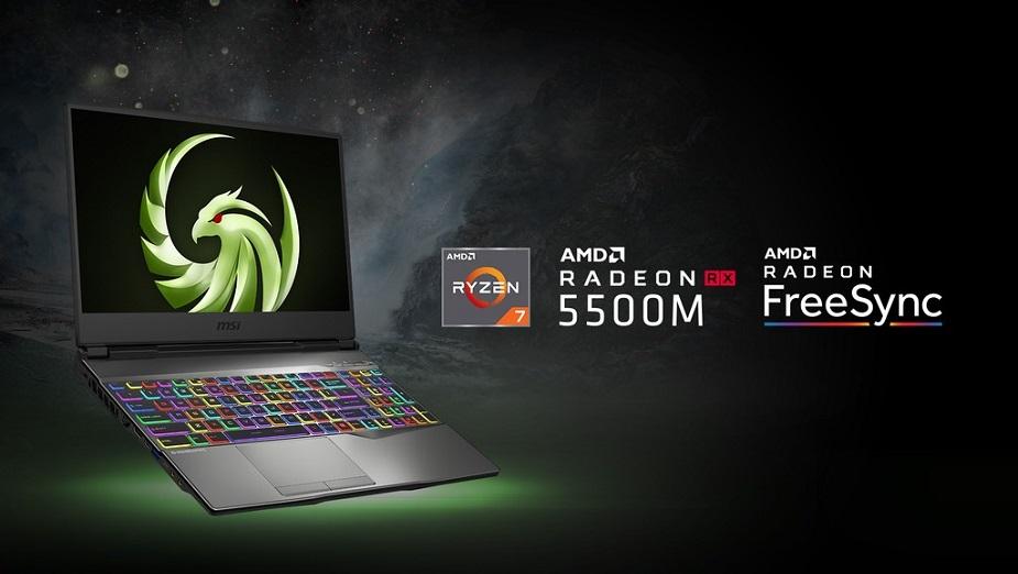 MSI Alpha 15 - laptop z nowej serii gamingowej z procesorem i kartą AMD