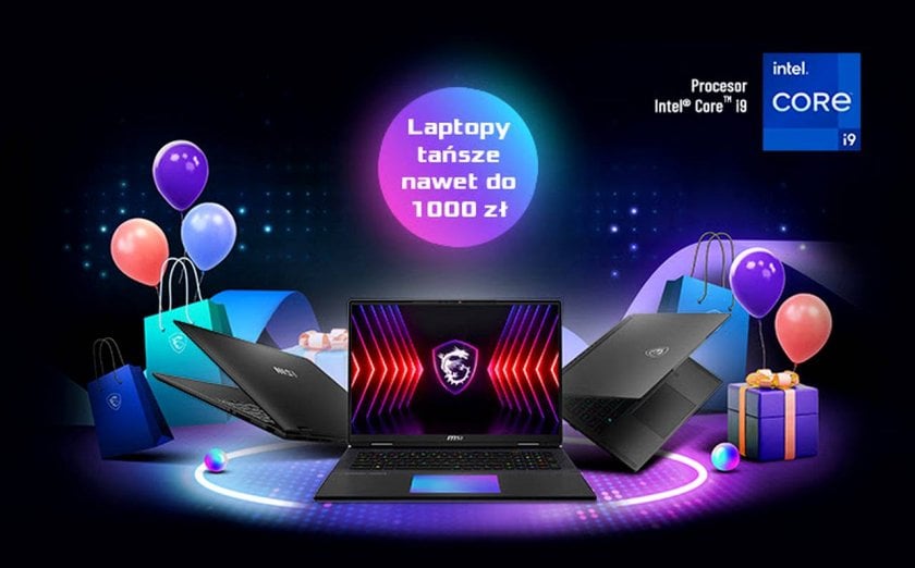 MSI się nie patyczkuje. Upoluj nowego laptopa i dodatkowe gadżety z okazji Black Friday