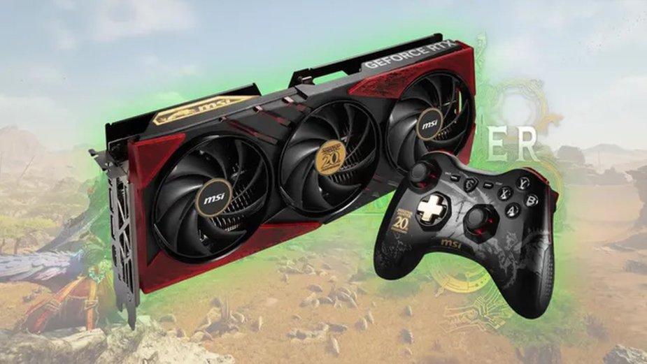MSI wypuszcza Monster Hunter RTX 4060 Ti w pakiecie z pasującym kontrolerem