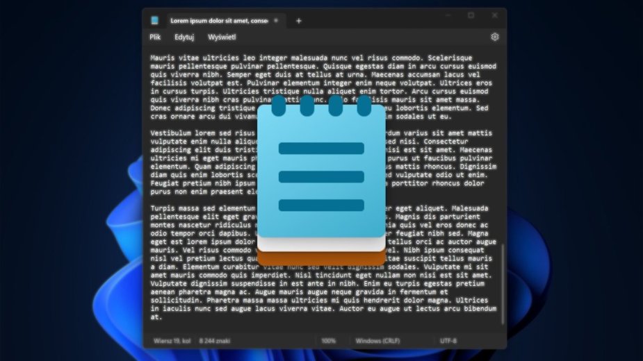 Notatnik w Windows nie będzie już tak… prymitywny. Spodobają Ci się nowe funkcje