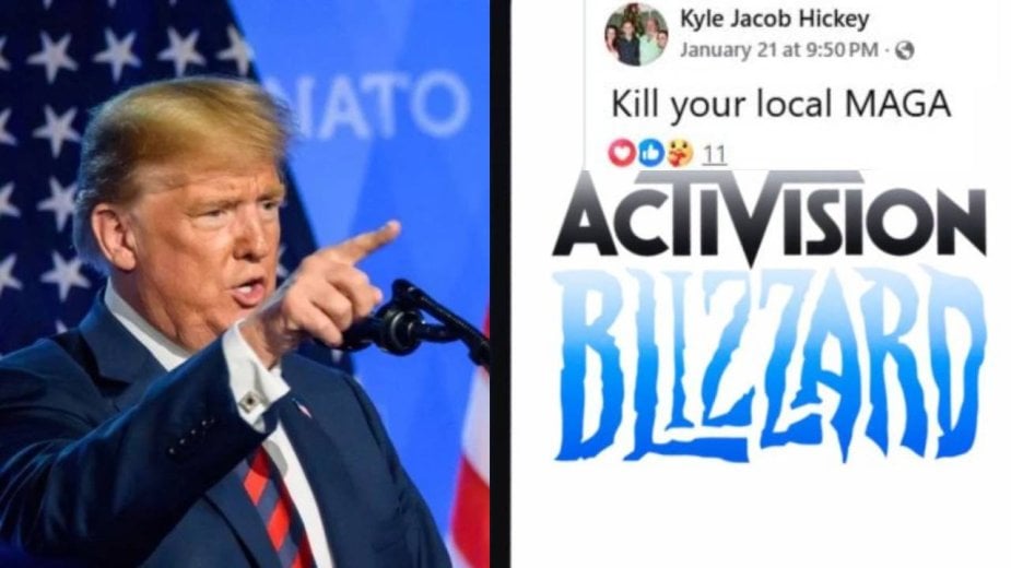 Pracownik Activision wzywał do zabijania zwolenników Trumpa. Firma nie wyciągnie konsekwencji