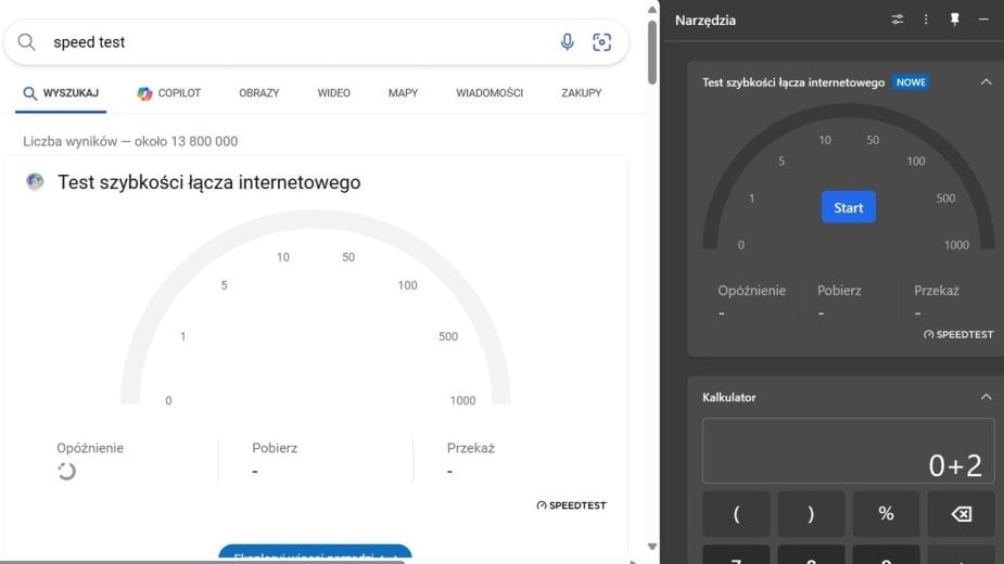 Przeglądarka Microsoft Edge ułatwi sprawdzanie prędkości internertu. Jak użyć nowego narzędzia?