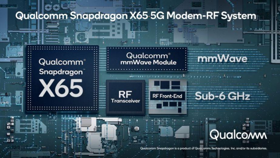 Qualcomm Snapdragon X65 - pierwszy 10-gigabitowy modem 5G
