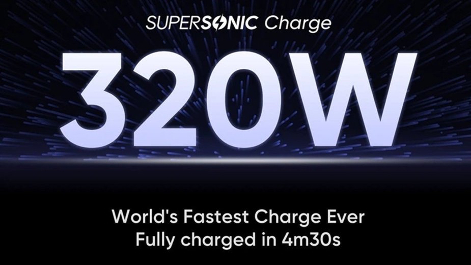 Realme naładuje smartfona w 4 minuty. Zobaczcie technologię SuperSonic 320W