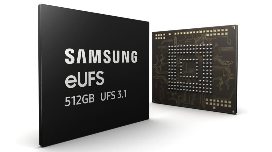 Samsung rozpoczyna masową produkcję pamięci eUFS 3.1 do smartfonów