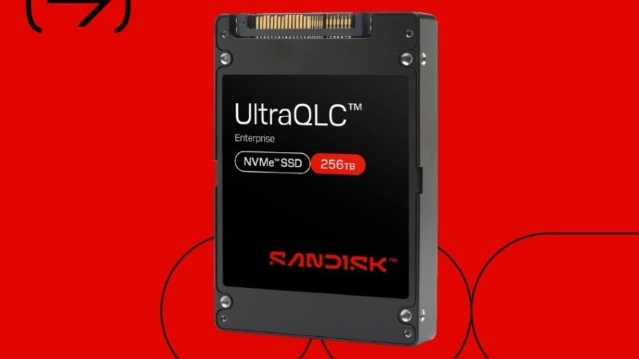 256 ale... terabajtów, a nie gigabajtów. Oto przełomowy dysk NVMe od Sandisk