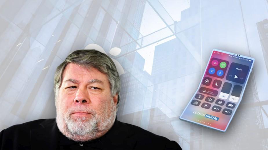 Steve Wozniak chce rozkładane smartfony od Apple. Firma jednak woli czekać